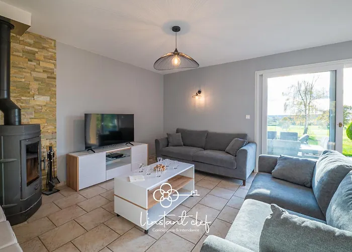 Coeur De Sarthe - Maison 20pers - Balneo - Bbq Vakantiehuis Parigné-lʼÉvêque